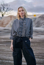 Load image into Gallery viewer, M. A. Dainty Trucker Pant Washed Black
