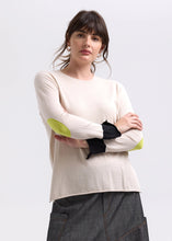 Load image into Gallery viewer, Zaket & Plover Elbow Patch Jumper Canvas