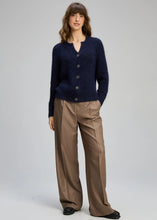 Load image into Gallery viewer, Zaket & Plover Alpaca Cardi Midnight