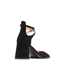 Load image into Gallery viewer, EOS Zan Black Suede Leather