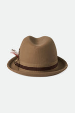 Load image into Gallery viewer, Brixton Gain Fedora Sand/Sand/Brown