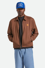 Load image into Gallery viewer, Brixton Union Relaxed Harrington Jacket Pinecone
