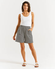 Load image into Gallery viewer, Betty Basics Harvard Short Cream & Black Stripe