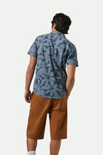Load image into Gallery viewer, Brixton Charter Print S/S Washed Navy/Azure Blue Floral