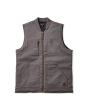 Load image into Gallery viewer, Brixton Builders Abraham Rev Vest Charcoal/Black
