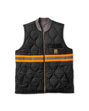 Load image into Gallery viewer, Brixton Builders Abraham Rev Vest Charcoal/Black

