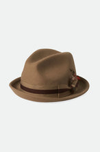 Load image into Gallery viewer, Brixton Gain Fedora Sand/Sand/Brown