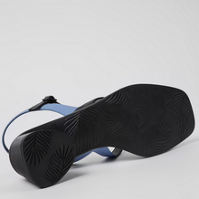 Load image into Gallery viewer, Camper Twins Multicoloured Leather Slingback Black/Blue