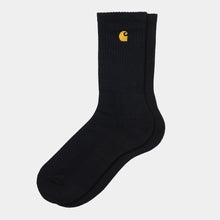 Load image into Gallery viewer, Carhartt WIP Chase Socks Black / Gold