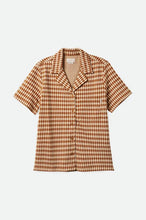 Load image into Gallery viewer, Brixton Dominica S/S Shirt Washed Copper
