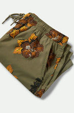 Load image into Gallery viewer, Brixton Everyday Hybrid Short 7" Olive Surplus Floral