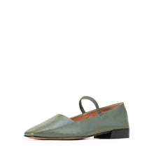 Load image into Gallery viewer, EOS Sophia Dark Olive Leather