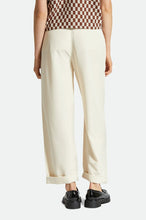 Load image into Gallery viewer, Brixton Victory Trouser Pant White Smoke
