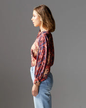 Load image into Gallery viewer, Fate + Becker Berry Kiss Blouse Floral