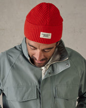 Load image into Gallery viewer, McTavish Fisherman Beanie Red