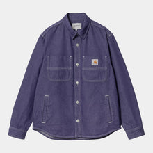 Load image into Gallery viewer, Carhartt WIP Glenn Shirt Jacket Aura rinsed
