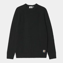 Load image into Gallery viewer, Carhartt WIP Anglistic Sweater Speckled Black