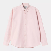 Load image into Gallery viewer, Carhartt WIP L/S Bolton Shirt Air Pink garment dyed