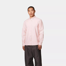 Load image into Gallery viewer, Carhartt WIP L/S Bolton Shirt Air Pink garment dyed