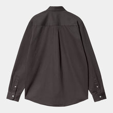 Load image into Gallery viewer, Carhartt WIP L/S Madison Shirt Charcoal/White

