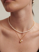 Load image into Gallery viewer, Lustre & Sage Freshwater Pearl Gold Plated Choker