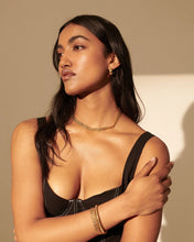 Load image into Gallery viewer, Lustre & Sage Popcorn Chain 18k Gold Plated Necklace