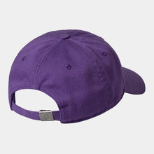 Load image into Gallery viewer, Carhartt WIP Madison Logo Cap Huckleberry/White