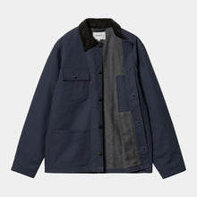 Load image into Gallery viewer, Carhartt WIP Michigan Coat Blue/Black (rigid)
