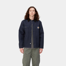 Load image into Gallery viewer, Carhartt WIP Michigan Coat Blue/Black (rigid)