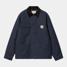 Load image into Gallery viewer, Carhartt WIP Michigan Coat Blue/Black (rigid)