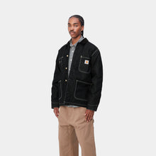 Load image into Gallery viewer, Carhartt WIP OG Chore Coat Black/Black (one wash)
