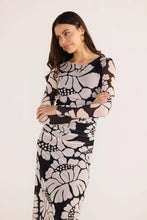 Load image into Gallery viewer, MINKPINK Persephone Mesh Maxi Dress Black Floral