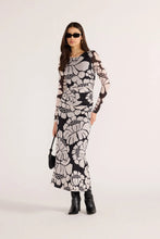 Load image into Gallery viewer, MINKPINK Persephone Mesh Maxi Dress Black Floral