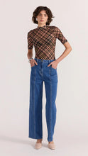 Load image into Gallery viewer, Staple The Label Reign Mesh Top Check