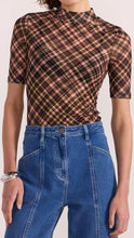 Load image into Gallery viewer, Staple The Label Reign Mesh Top Check