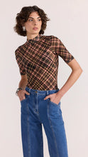 Load image into Gallery viewer, Staple The Label Reign Mesh Top Check