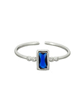 Load image into Gallery viewer, Tiger Tree RKJ2515B Silver Blue Crystal Zoe Ring
