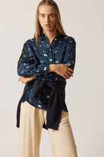 Load image into Gallery viewer, Rubyyaya Puppy Love Shirt Navy