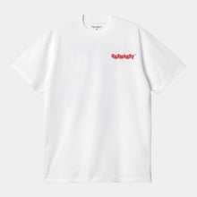 Load image into Gallery viewer, Carhartt WIP S/S Fast Food T-Shirt White/Red
