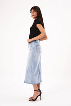 Load image into Gallery viewer, Rolla's Sailor Skirt Lyocell Blue