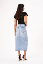 Load image into Gallery viewer, Rolla's Sailor Skirt Lyocell Blue