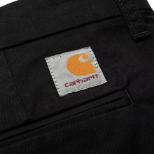 Load image into Gallery viewer, Carhartt WIP Sid Pant Black rinsed