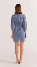 Load image into Gallery viewer, Staple The Label Nina Denim Mini Dress Vintage Blue