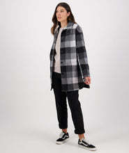 Load image into Gallery viewer, Swanndri Becroft Wool Coat Glacier Check
