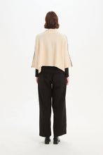 Load image into Gallery viewer, Tirelli Contrast Stitch Detail Knit Cream