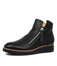 Load image into Gallery viewer, Top End Ohmy Black/Black Leather