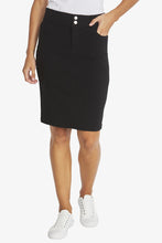 Load image into Gallery viewer, Pingpong Bengaline Skirt Black