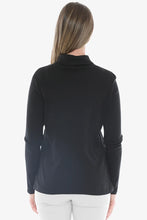 Load image into Gallery viewer, Jump Cotton Roll Neck Skivvy Black