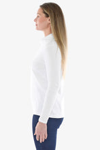Load image into Gallery viewer, Jump Cotton Roll Neck Skivvy White