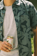 Load image into Gallery viewer, Brixton Charter Print S/S Washed Navy/Azure Blue Floral